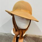 Vintage Tan Doeskin Wool Fedora Hat by Ruth Ann Designa Photo 0