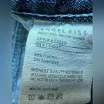 Angel Kiss  Acid Wash Blue Jean Junior Shorts (13) Photo 3