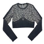 adidas by Stella McCartney Truepurpose Long Sleeve Crop Top Size M Workout Gym Gray Size M Photo 3