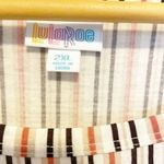 LuLaRoe NWT  Irma Vertical Stripes Short Sl… Photo 2