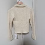 Korean fashion cozy winter beige cardigan sweater Size M Photo 2