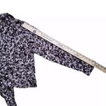 Velvet Heart Wrap Tie Floral Blouse Womens Medium Long Sleeve Button Up Photo 7