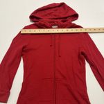 Energie Y2K Red Teen  Medium Zip Up Hoodie W 3/4 Sleeves Photo 6