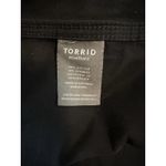 Torrid New Crop Aviator Skinny Twill Mid Rise Pant Deep Black Stretch Size 18 Photo 4