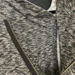 G.H. Bass &Co. G H Bass Women's Black and Gray Asymmetrical Zip Knit Jacket Sz M - L Photo 6