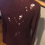 Planet Gold  Destructed Pullover Sweater Dress (S) Photo 4