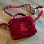 Chloé Excellent condition red Chloe C faux fur leather crossbody mini bag Photo 0