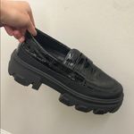 Topshop  Black Platform Chunky Loafers Photo 0