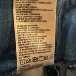 L'Agence Blue High-Waisted Jean Shorts with Tie Belt Photo 9