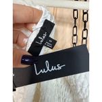 Lulus NWT  Quite Perfect White Floral Embroidered Strapless Midi Dress Tube Sz S Photo 8