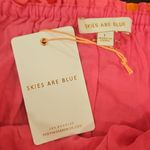 Skies Are Blue 💕💕 Tropical Print Skirt ~ Pretty In Pink Large L NWT Photo 8