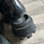 Schutz  black croc combat boots Photo 6