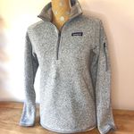 Patagonia Better Sweater Light Gray 1/4 Zip Photo 6