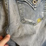 Miss Me Lucille Bootcut Yellow Embroidery Light Wash Size 28 Photo 11