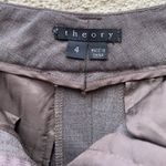 Theory  Brown Sealy Pencil Skirt 4 Wool Photo 4