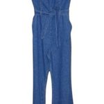 Paige Vivianna Halter Jumpsuit Jean in Dreamy NWT Size 23 NWT Photo 0