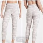 Athleta  Light Grey Camo Print Elation‎ 7/8 Leggings Photo 1
