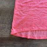 PINK - Victoria's Secret Victoria’s Secret PINK Tank Top Strappy Neon Oversized Small Burnout Photo 8