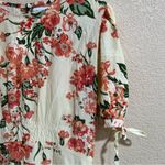 Faithfull the Brand Brida Magnolia yellow floral Midi Dress NEW SMALL Photo 3