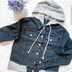 Black Label  by C’est Toi denim hoodie jacket Photo 2