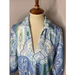 J. McLaughlin  X Filipa De Abreu Portugal Blue Maya Terry Cloth Dress Large L Photo 6