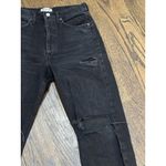 AGOLDE 90s crop Black Distressed Size 25 Photo 3