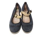 Jambu Rosie Eco Blue Canvas Slip On Casual Mary Jane Flat Walking Shoes Sz 8.5 M Photo 2