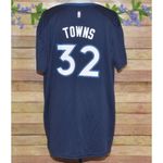 Fanatics Womens Blue Minnesota Timberwolves Towns #32 Jersey Shirt Top Size 2XL Photo 6