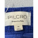 Anthropologie  Pilcro Blue Corduroy High Waisted Flared Bootcut Trousers Pants 28 Photo 4