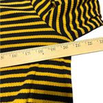 Sweet Rain  black and yellow striped long sleeve shirt size large nwt Photo 6
