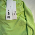 ZARA drapped fit halter dress in light pistachio Photo 11
