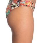 The Bikini Lab New! Tropical Oasis Ruched Hipster Cheeky Bikini Bottoms Photo 2