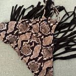 Indah  Snake Print Bikini Top Photo 4