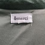 &merci Jacket Womens Size Small Green MJK3818 Snap Button Closure Cozy Photo 2