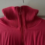 Talbots Quilted Full Zip Sweater Jacket Size Medium Outerwear Photo 9