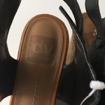 DV Dolce Vita‎ Leather Ankle Strap Wedges Sandal Shoes w/ Buckle Womens S… Brown Size 8 Photo 2