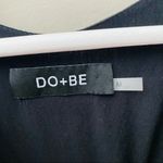 DO+BE  Polkadot Long Sleeve Dress Black Sz Medium Photo 3