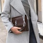 Nasty Gal Striped Sleeveless Mock neck Crop Top Photo 0