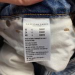 American Eagle  Mom Jeans Womens Size‎ 4 Short Ripped Distressed Light Wash Denim Photo 7