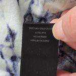 Simply Vera, Vera Wang Simply Vera Vera Wang Floral Long Sleeve Top Purple Black Large Photo 7