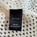 Torrid  Duster Vest Sweater Sz 1/2 Cream Knit Crocheted Summer Feminine Plus Size Photo 6