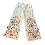 Johnny Was  Los Angeles Wide Leg Pants Medium 100% Linen Soller Photo 0