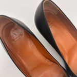 Aquatalia  Black Leather Pointed Toe Marion Kitten Heel Pumps Size 8 Photo 1