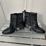 Louise et Cie  ZALIA Black Leather Zip Ankle Boots Size 6.5 NWOT Photo 7