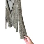 Bala Bala Women's Textured Blazer Jacket Tan Button Front Size M/L Size M Photo 4