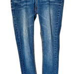 Y2K Revolt Low Waisted Denim Jeans Sz 12 Blue Faded Pants Photo 0