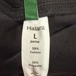 Halara  Flex™ Denim High Waisted Crossover Casual Flare Jeans Lg Petite NWT Photo 4