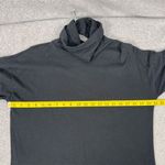 ASOS Women's Black Cotton Turtleneck 3/4 Bell Sleeve Midi Dress Size 4 Photo 7