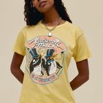 Daydreamer 🆕 | FLEETWOOD MAC 1978 U.S. TOUR TEE | YELLOW BLOOM | SIZE: SMALL Photo 4