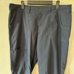 The North Face Mapleton Tech Hiking Pants Convertible Ankle Blue Womens Size 14 Photo 1